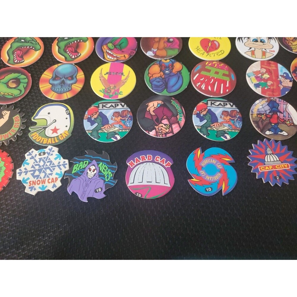 168 Pog Game Slammer Lot Goosebumps Whammers Zoo Ies Lucky Charms See Pictures - Picture 12 of 16